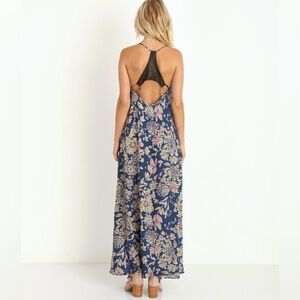 Stillwater Faux Leather Racerback Maxi